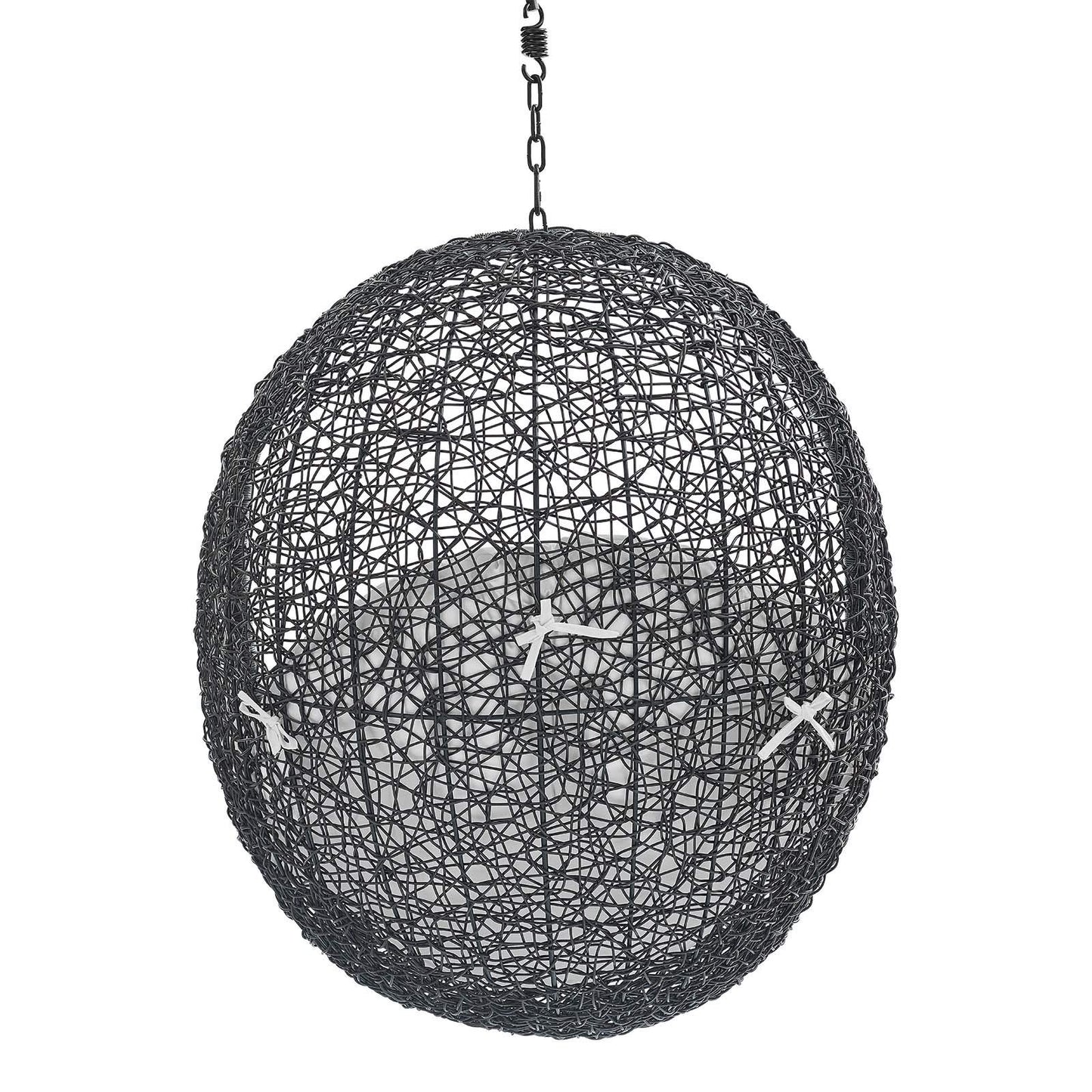 porch swings | Ergode Encase Outdoor Patio Swing Chair | Tranquil Island Getaway | Synthetic Rattan | All-Weather Cushion | Steel Frame | Adjustable Chain | Indoor/Outdoor Use | casafoyer.myshopify.com