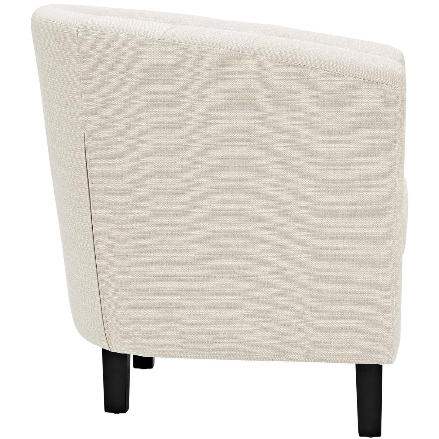 kitchen and dining room sets | CasaFoyer Prospect Button Tufted Upholstered Fabric Sofa Furniture Set | Luxury & Elegance | Classic Design with Modern Twist | Includes Loveseat & Armchairs | Sturdy Wood Construction | Espresso Stained Legs | Non-Marking Foot Caps | Beige | casafoyer.myshopify.com