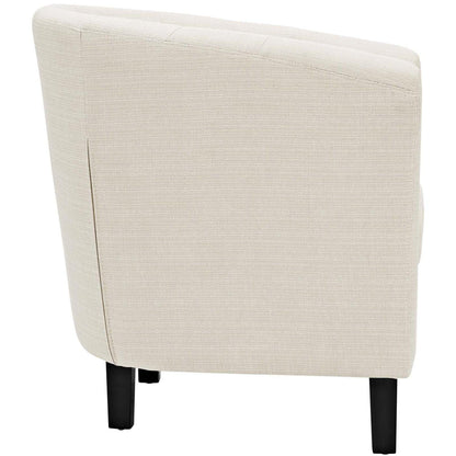 kitchen and dining room sets | CasaFoyer Prospect Button Tufted Upholstered Fabric Sofa Furniture Set | Luxury & Elegance | Classic Design with Modern Twist | Includes Loveseat & Armchairs | Sturdy Wood Construction | Espresso Stained Legs | Non-Marking Foot Caps | Beige | casafoyer.myshopify.com