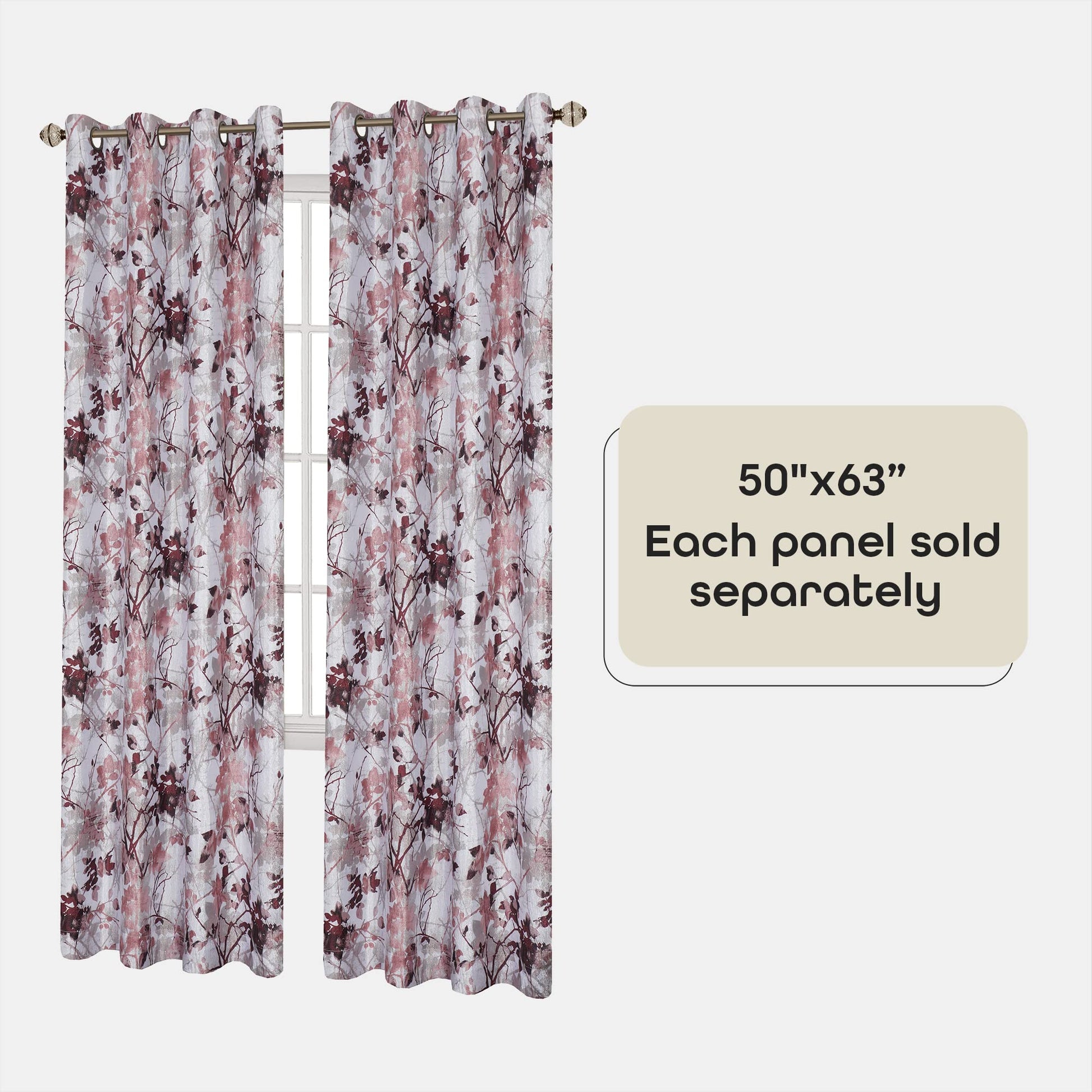 solar panels | CasaFoyer Tranquil Lined Grommet Panel | Control Light | Blackout Lining | Taylor Collection Compatible | Machine Washable | Easy Hanging | 50x63 | Blush | casafoyer.myshopify.com