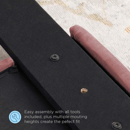 Bed | CasaFoyer Camilla Channel Tufted Performance Velvet King/California King Headboard | Retro Charm, Stain-Resistant, Adjustable Mounting Positions | casafoyer.myshopify.com