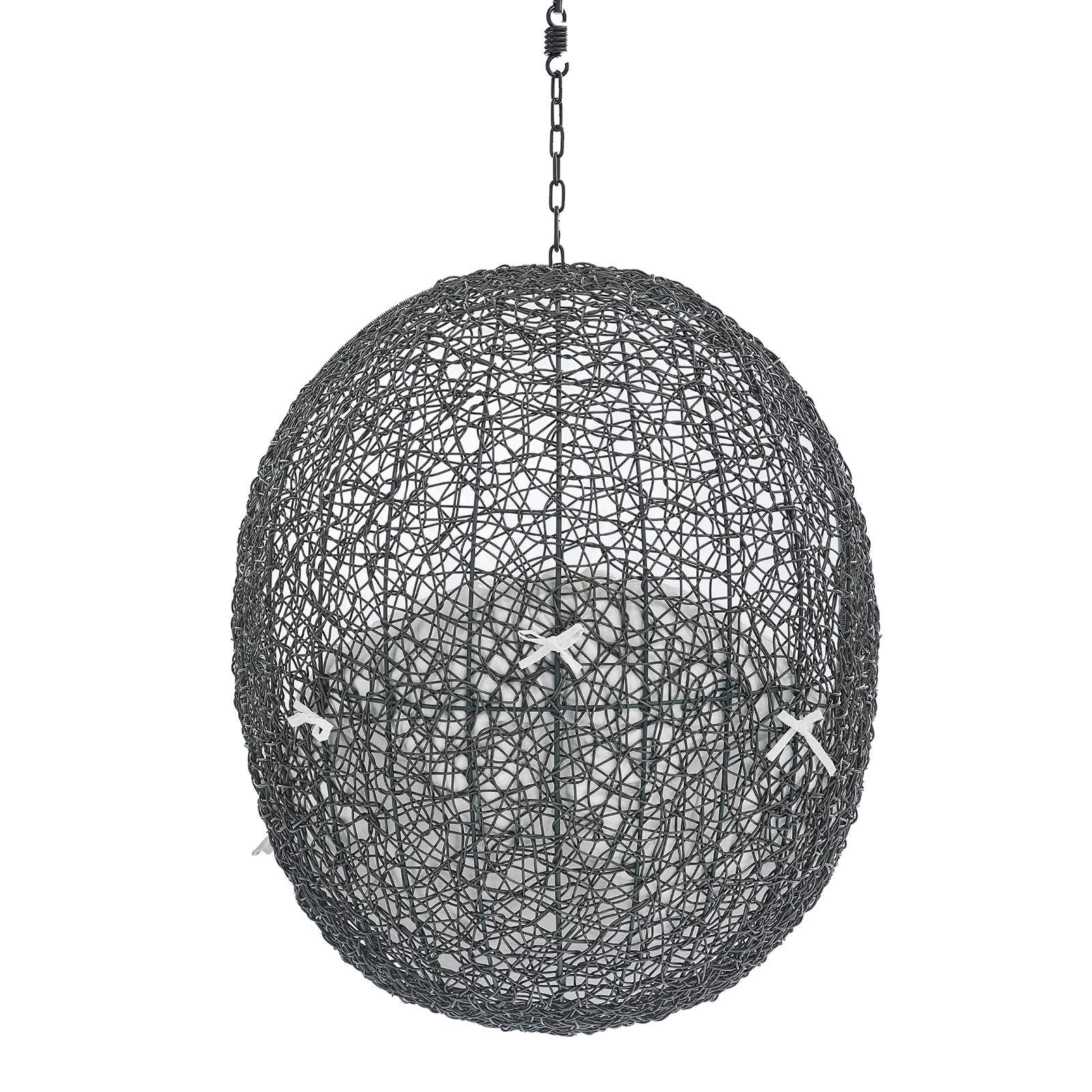 porch swings | Ergode Hide Outdoor Patio Swing Chair | Exotic Island Tranquility | Synthetic Rattan Weave | Sunbrella Cushion | Powder-Coated Steel Frame | Adjustable Chain | Weather Resistant | Indoor/Outdoor Lounge | casafoyer.myshopify.com