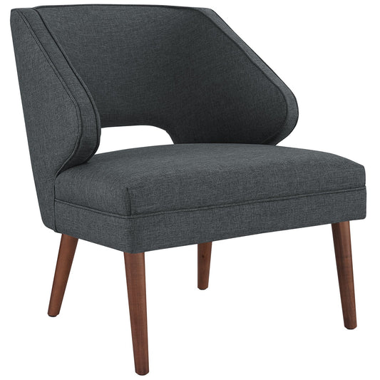 home office desk chairs | CasaFoyer Dock Armchair | Mid-Century Inspired | Plush Foam Padding | Polyester Upholstery | Dark Walnut Legs | Ideal for Contemporary & Eclectic Spaces | casafoyer.myshopify.com