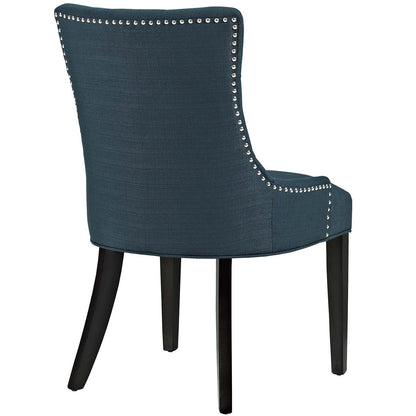 home office desk chairs | CasaFoyer Regent Tufted Button Upholstered Fabric Parsons Dining Chair | Elegant & Comfortable | Nailhead Trim | Non-Marking Foot Caps | Supports up to 285 lbs | casafoyer.myshopify.com