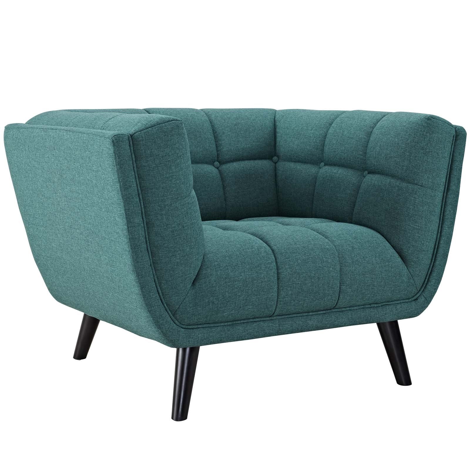home office desk chairs | CasaFoyer Bestow Armchair | Exquisite Velvet Upholstery | Button Tufting | Sturdy Wood Legs | Perfect for Mid-Century, Modern Farmhouse, or Contemporary Interiors | casafoyer.myshopify.com