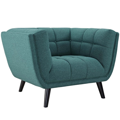home office desk chairs | CasaFoyer Bestow Armchair | Exquisite Velvet Upholstery | Button Tufting | Sturdy Wood Legs | Perfect for Mid-Century, Modern Farmhouse, or Contemporary Interiors | casafoyer.myshopify.com