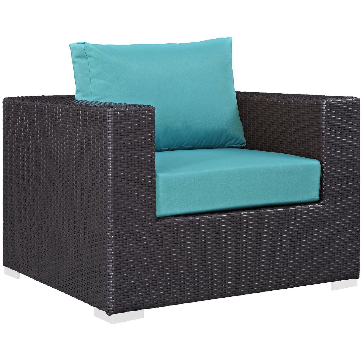 sofas | CasaFoyer Convene Outdoor Sectional Set | Durable Rattan & Aluminum Frame | Weather-Resistant Cushions | Loveseat, Armchairs, Ottomans | casafoyer.myshopify.com