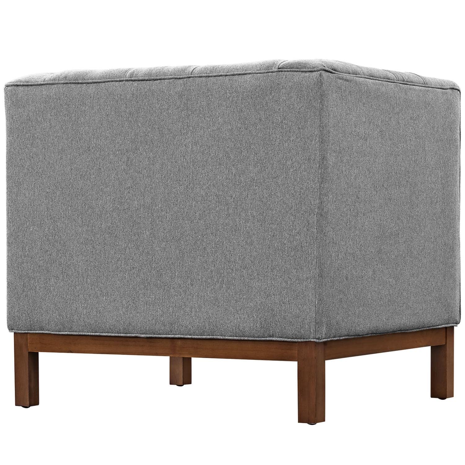 home office desk chairs | CasaFoyer Panache Collection | Elegant Upholstered Armchair | Vintage Mid-Century Design | Tufted Buttons & Plush Cushions | Solid Wood Legs | Ideal for Living Room or Lounge | casafoyer.myshopify.com