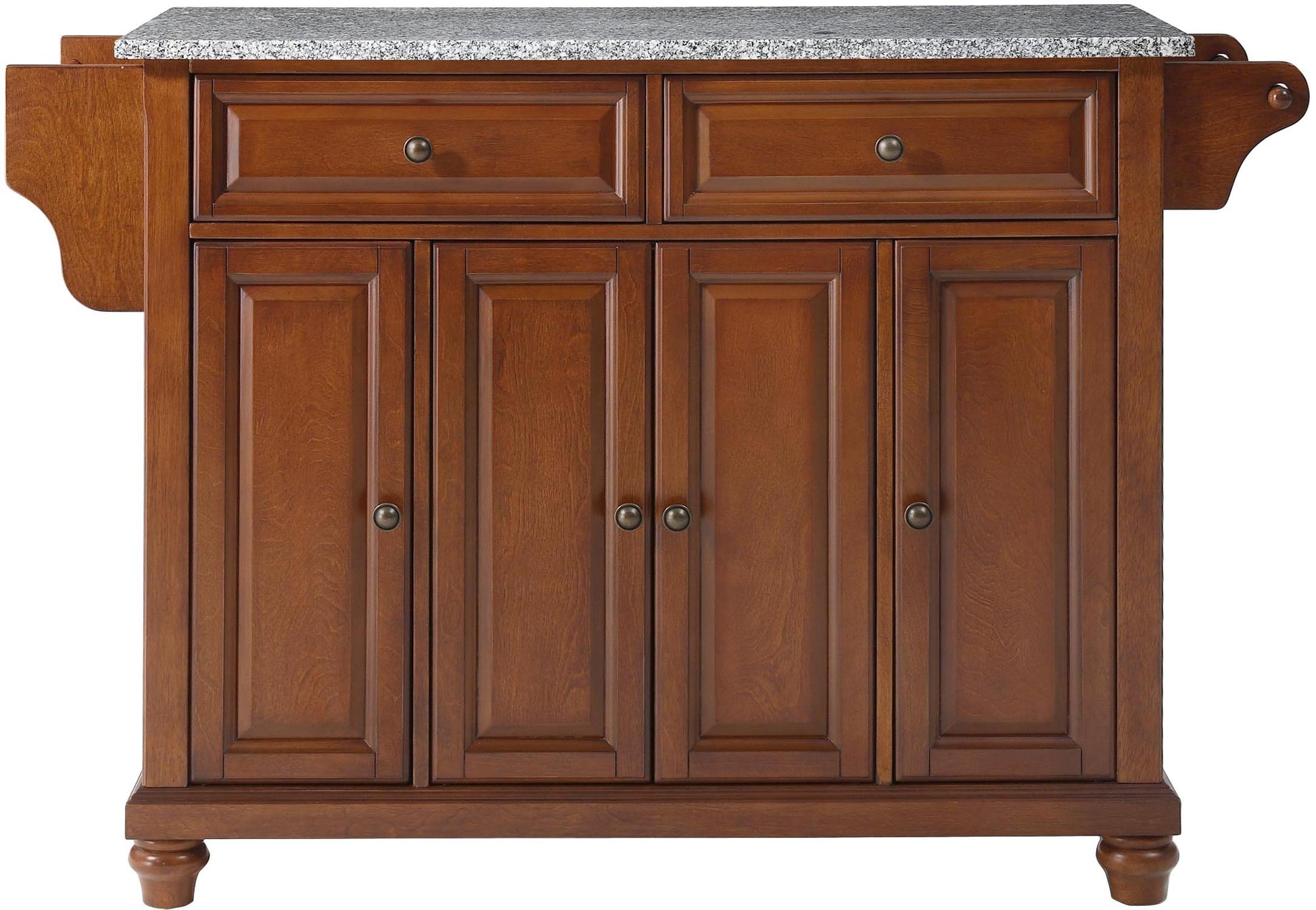 Kitchen Storage | Solid Hardwood Kitchen Island | Elegant Raised Panel Doors | Ample Storage | Classic Cherry Finish | casafoyer.myshopify.com