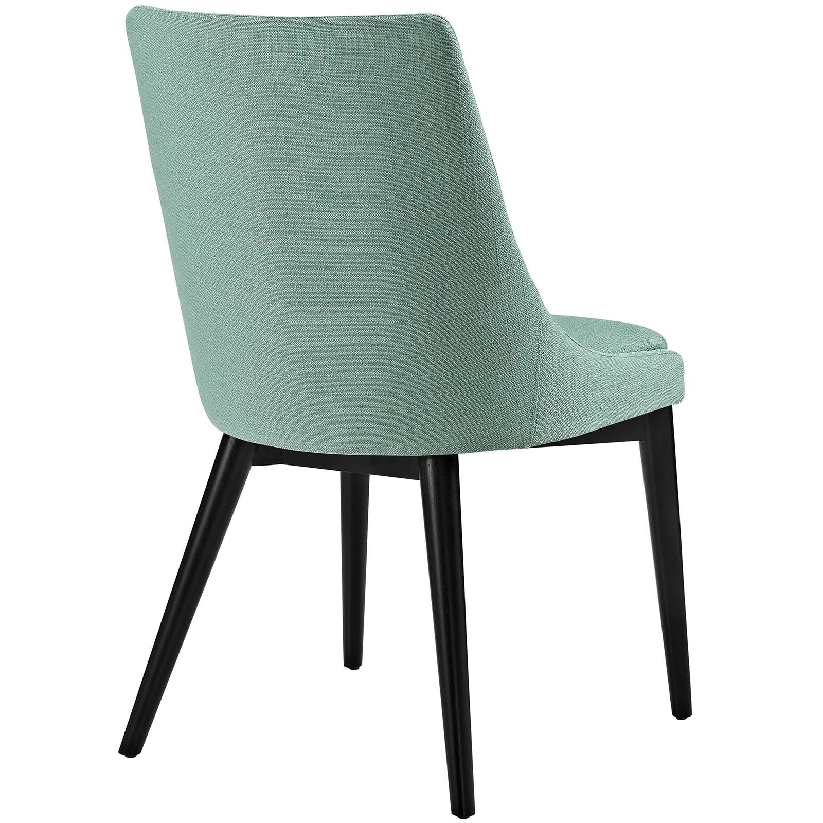 home office desk chairs | CasaFoyer Viscount Side Chair Set of 2 | Elegant Modern Design | High-Quality Fabric | Black Wood Legs | Ideal for Dining or Contemporary Decor | casafoyer.myshopify.com