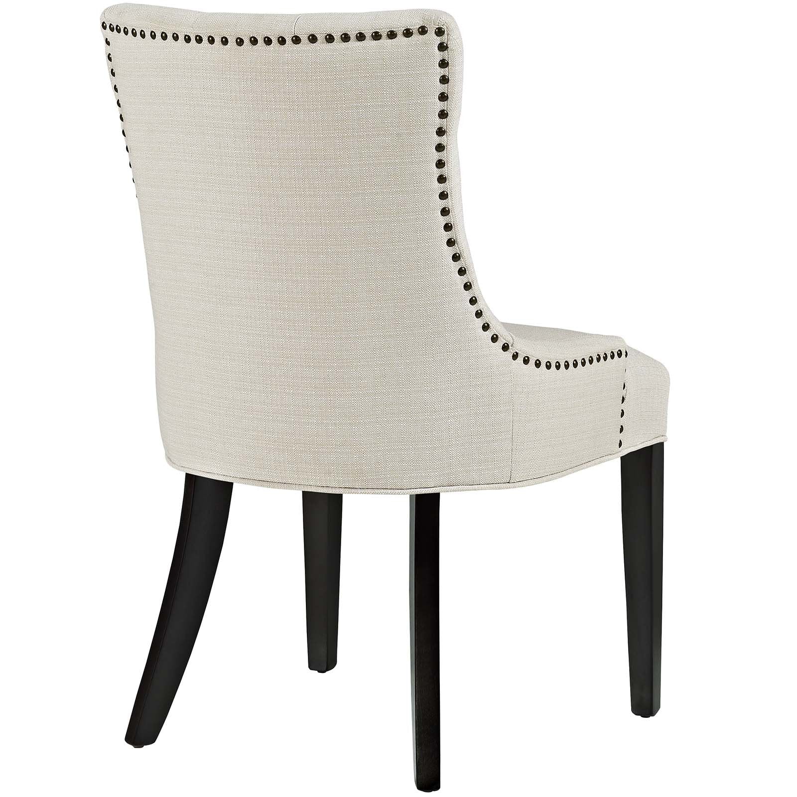 home office desk chairs | CasaFoyer Regent Tufted Button Upholstered Fabric Parsons Dining Chair | Elegant & Comfortable | Beige | Dining, Living Rooms, Offices | casafoyer.myshopify.com