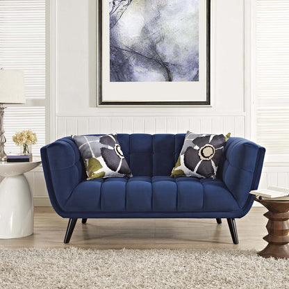 sofas | CasaFoyer Bestow Performance Velvet Loveseat | Luxurious, Spacious & Stylish | Soft & Durable Upholstery | Perfect for Mid-Century, Modern Farmhouse & Contemporary Décor | Includes 12 High Back & Armrests | casafoyer.myshopify.com