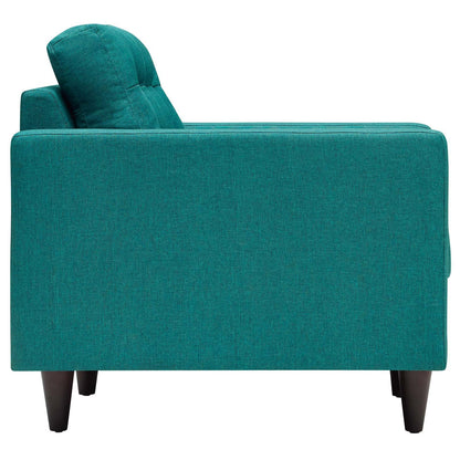 Sofa & chair Sets | Empress Upholstered Armchair Set of 2 | Exquisite Design | Tufted Buttons | Luxurious Cushions | Elegant Armrests | Solid Wood Legs | Floor Protection | Fine Fabric Upholstery | casafoyer.myshopify.com