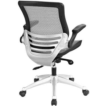 Chair | Edge All Mesh Office Chair | Revolutionary Comfort & Support | Ergonomic Design | Breathable Back | Flip-Up Armrests | Tilt Mechanism | Height Adjustable | Gray | casafoyer.myshopify.com
