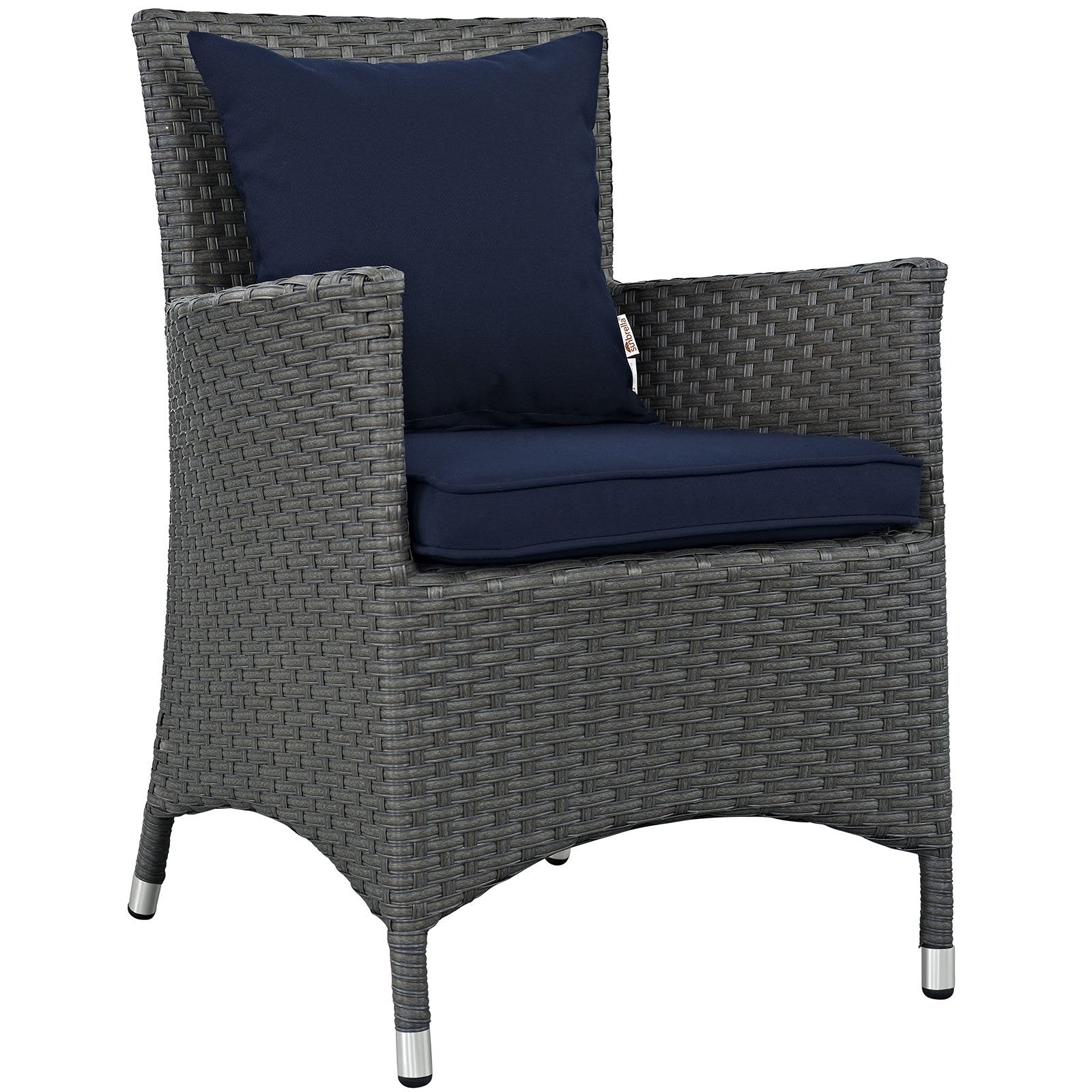 Patio Furniture Sets | Sojourn Outdoor Patio Furniture Collection | Premium Dining Arm Chair | Sunbrella Cushions | UV Resistance | Aluminum Frame | casafoyer.myshopify.com