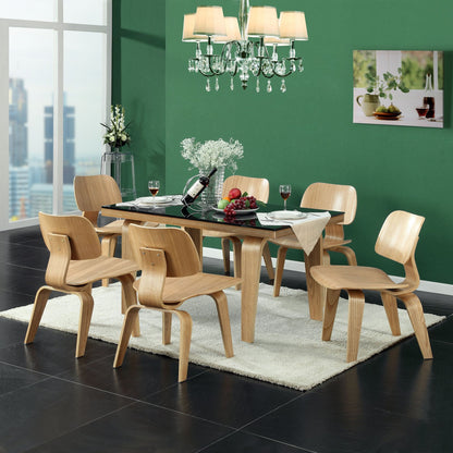 home office desk chairs | CasaFoyer Fathom Plywood Dining Chairs - Set of 6 | Natural Wood Design | Unwavering Support | Quiet Strength & Accomplishment | casafoyer.myshopify.com