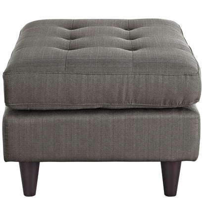 ottomans | CasaFoyer Empress Mid-Century Style Ottoman | Ultimate Comfort & Style | Luxurious Fabric | Plush Foam Padding | Stained Hardwood Legs | Box Design & Tapered Legs | Cozy & Stylish Atmosphere | casafoyer.myshopify.com