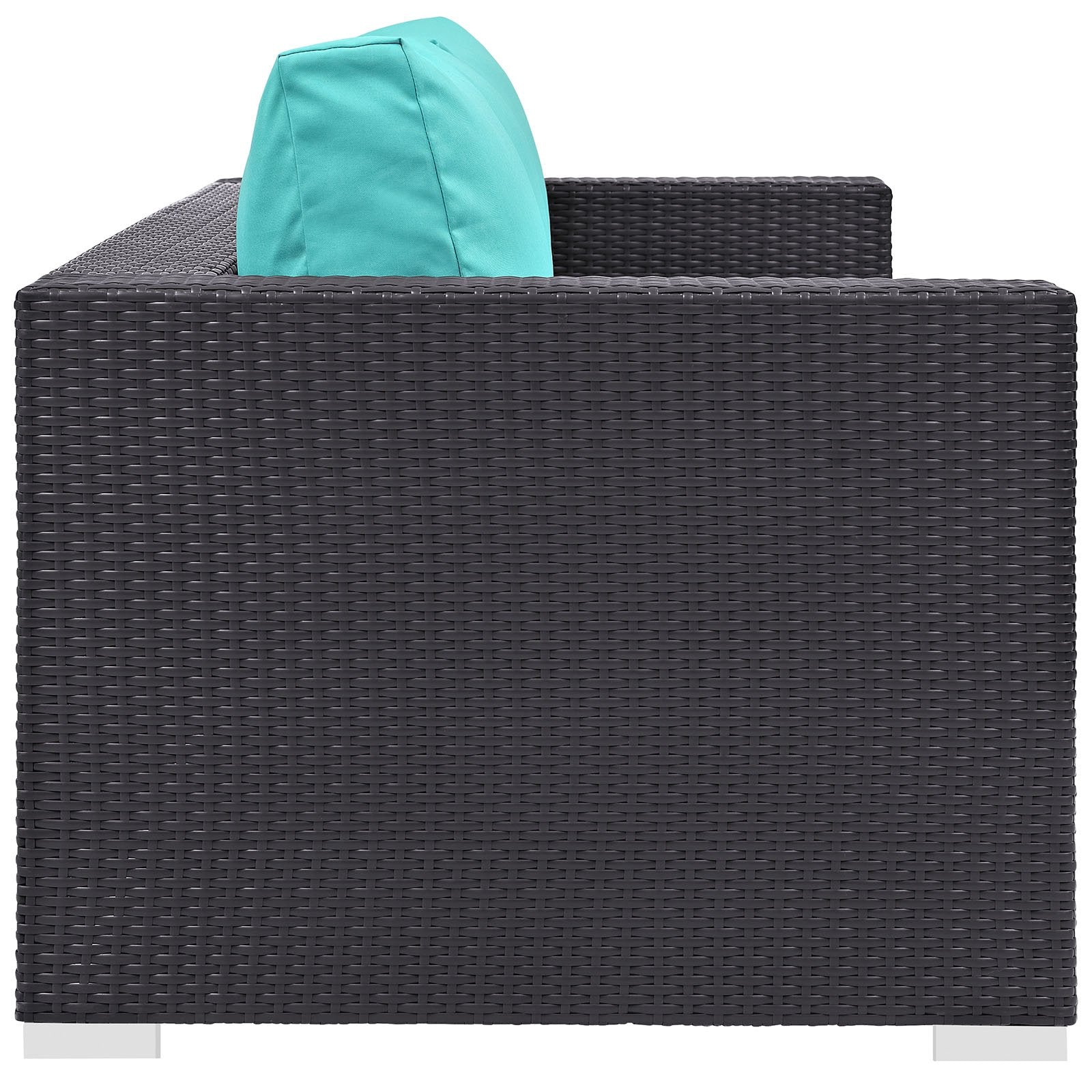 sofas | CasaFoyer Convene Outdoor Sectional Sofa | Durable Rattan Weave | Weather-Resistant Cushions | Ideal for Patio, Backyard, Poolside Gathering | casafoyer.myshopify.com