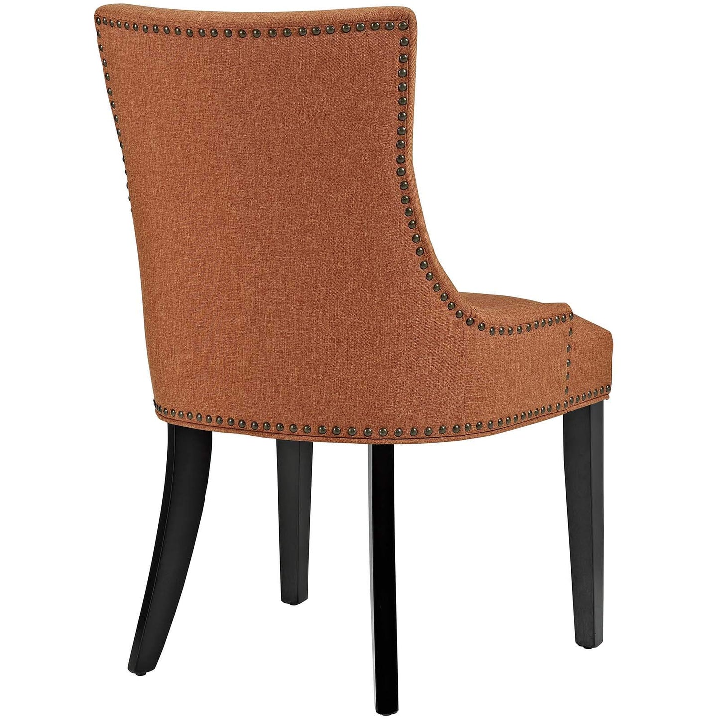 home office desk chairs | CasaFoyer Marquis Dining Side Chair Set of 4 | Stylish Hourglass Back | Nailhead Trim | Non-Marking Foot Caps | Tapered Wood Legs | Premium Polyester Fabric | Modern & Traditional Dining Rooms | casafoyer.myshopify.com