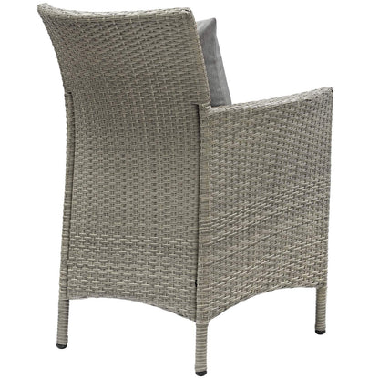 kitchen and dining room sets | CasaFoyer Conduit Outdoor Patio Dining Collection | Transitional Style | UV-Resistant Wicker Rattan | Waterproof Cushions | 5 Piece Set | casafoyer.myshopify.com