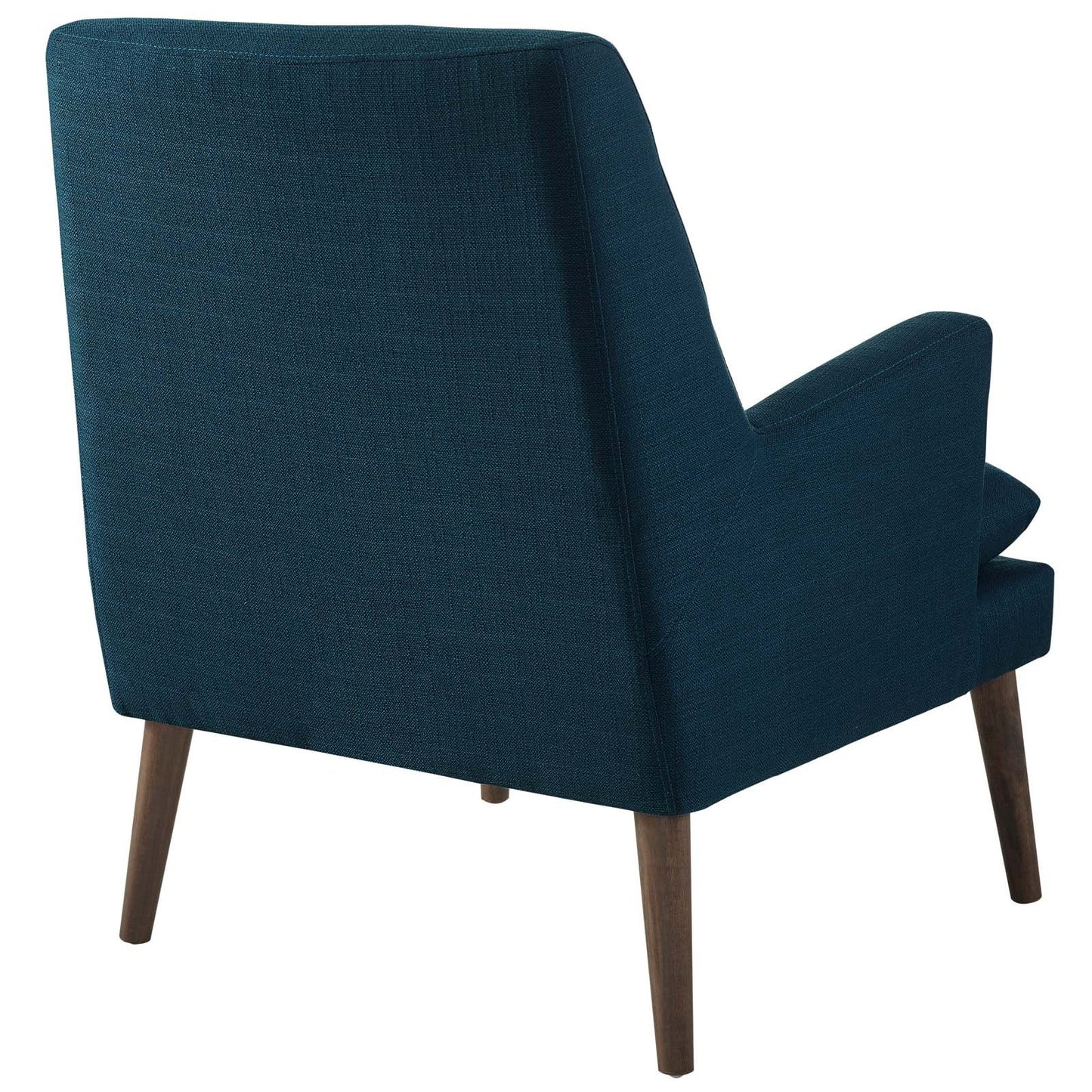 home office desk chairs | CasaFoyer Leisure Lounge Chair | Mid-Century Modern | Plush Foam Seat | Button Tufted Back | Walnut-Stained Legs | Perfect for Living Room, Lounge, Bedroom | Supports up to 331 lbs | casafoyer.myshopify.com