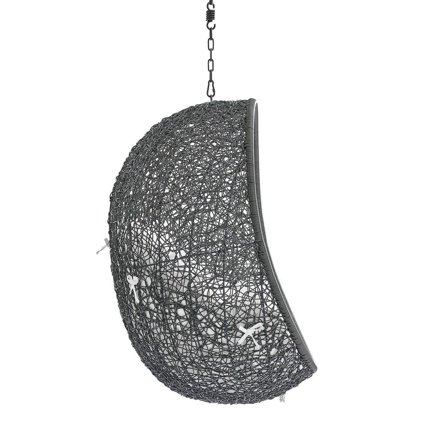 porch swings | Ergode Hide Outdoor Patio Swing Chair | Exotic Island Tranquility | Synthetic Rattan Weave | Sunbrella Cushion | Powder-Coated Steel Frame | Adjustable Chain | Weather Resistant | Indoor/Outdoor Lounge | casafoyer.myshopify.com