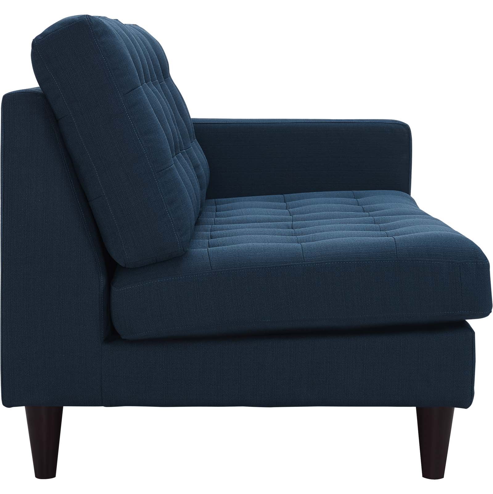 sofas | CasaFoyer Empress Right-Facing Loveseat | Exquisite Design | Tufted Buttons | Luxurious Cushions | Elegant Armrests | Azure | casafoyer.myshopify.com
