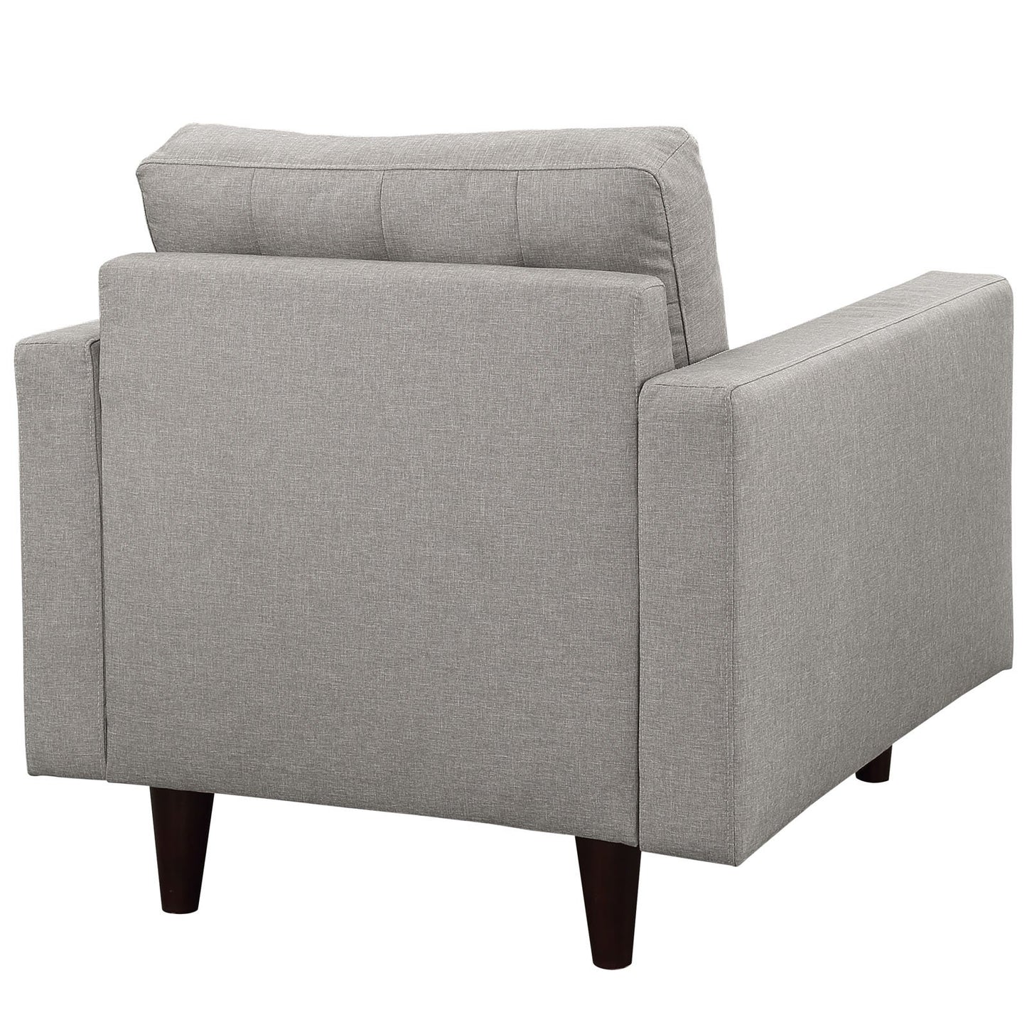 ottomans | CasaFoyer Empress Armchair | Tufted Button Design | Plush Cushions | Sturdy Wooden Legs | Bonded Leather Upholstery | casafoyer.myshopify.com