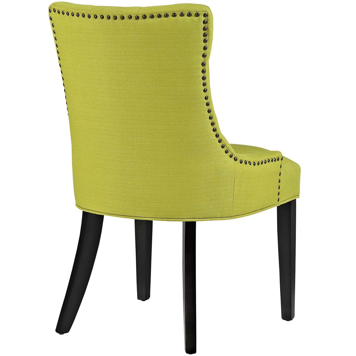 home office desk chairs | CasaFoyer Regent Tufted Button Upholstered Fabric Parsons Dining Chair | Elegant & Comfortable | Perfect for Dining & Living Rooms | Wheatgrass | casafoyer.myshopify.com