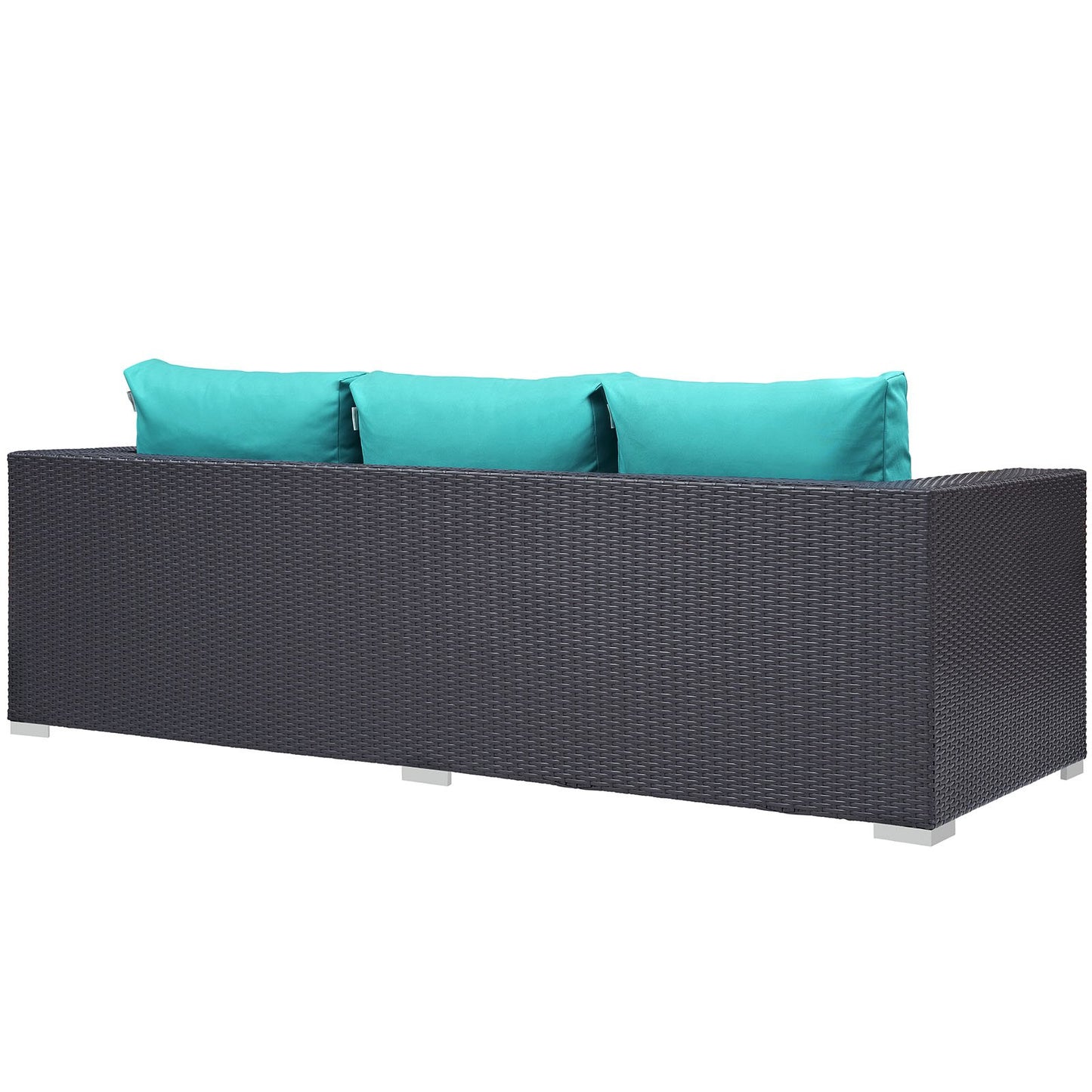 sofas | CasaFoyer Convene Outdoor Sectional Sofa | Durable Rattan Weave | Weather-Resistant Cushions | Ideal for Patio, Backyard, Poolside Gathering | casafoyer.myshopify.com