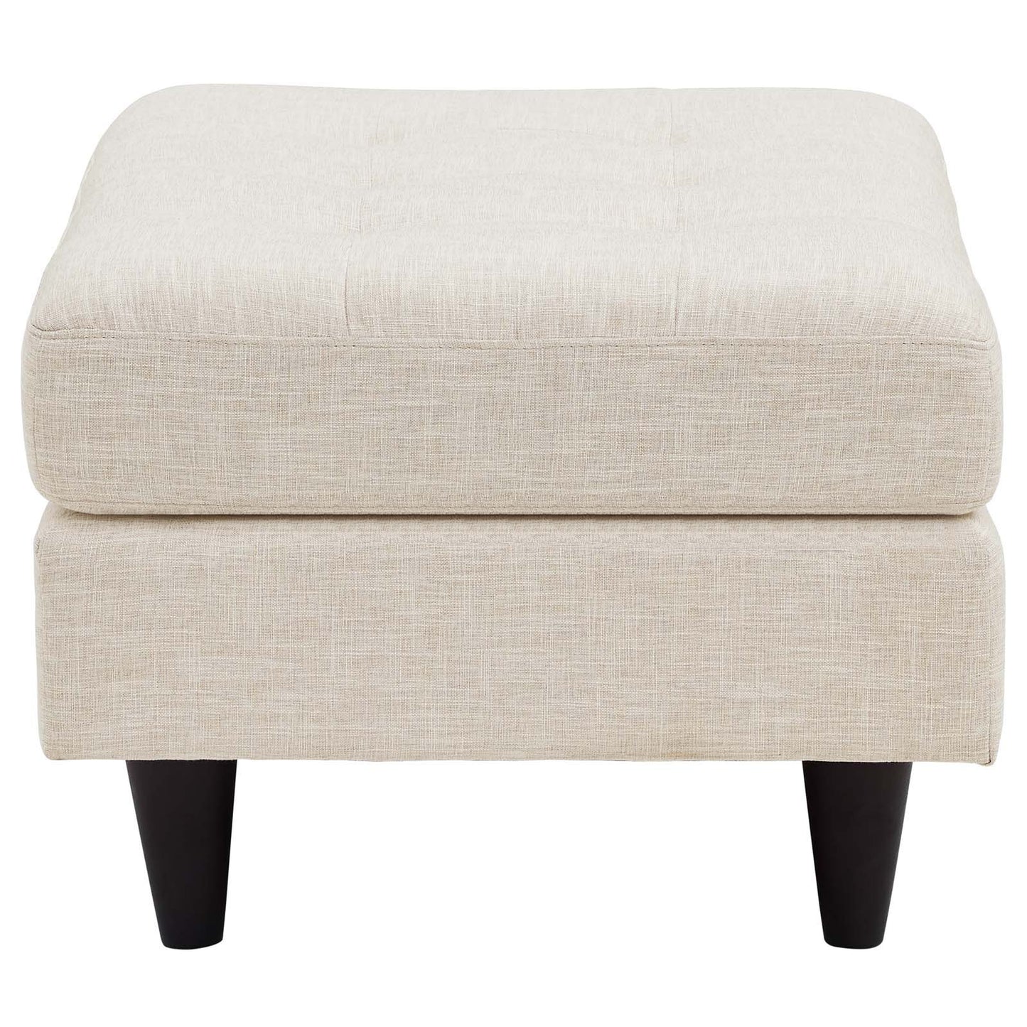 ottomans | CasaFoyer Empress Mid-Century Style Ottoman | Ultimate Comfort & Style | High-Quality Fabric | Plush Foam Padding | Stained Hardwood Legs | Box Design & Tapered Legs | Calming Ambiance | casafoyer.myshopify.com