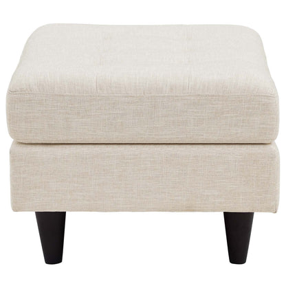ottomans | CasaFoyer Empress Mid-Century Style Ottoman | Ultimate Comfort & Style | High-Quality Fabric | Plush Foam Padding | Stained Hardwood Legs | Box Design & Tapered Legs | Calming Ambiance | casafoyer.myshopify.com