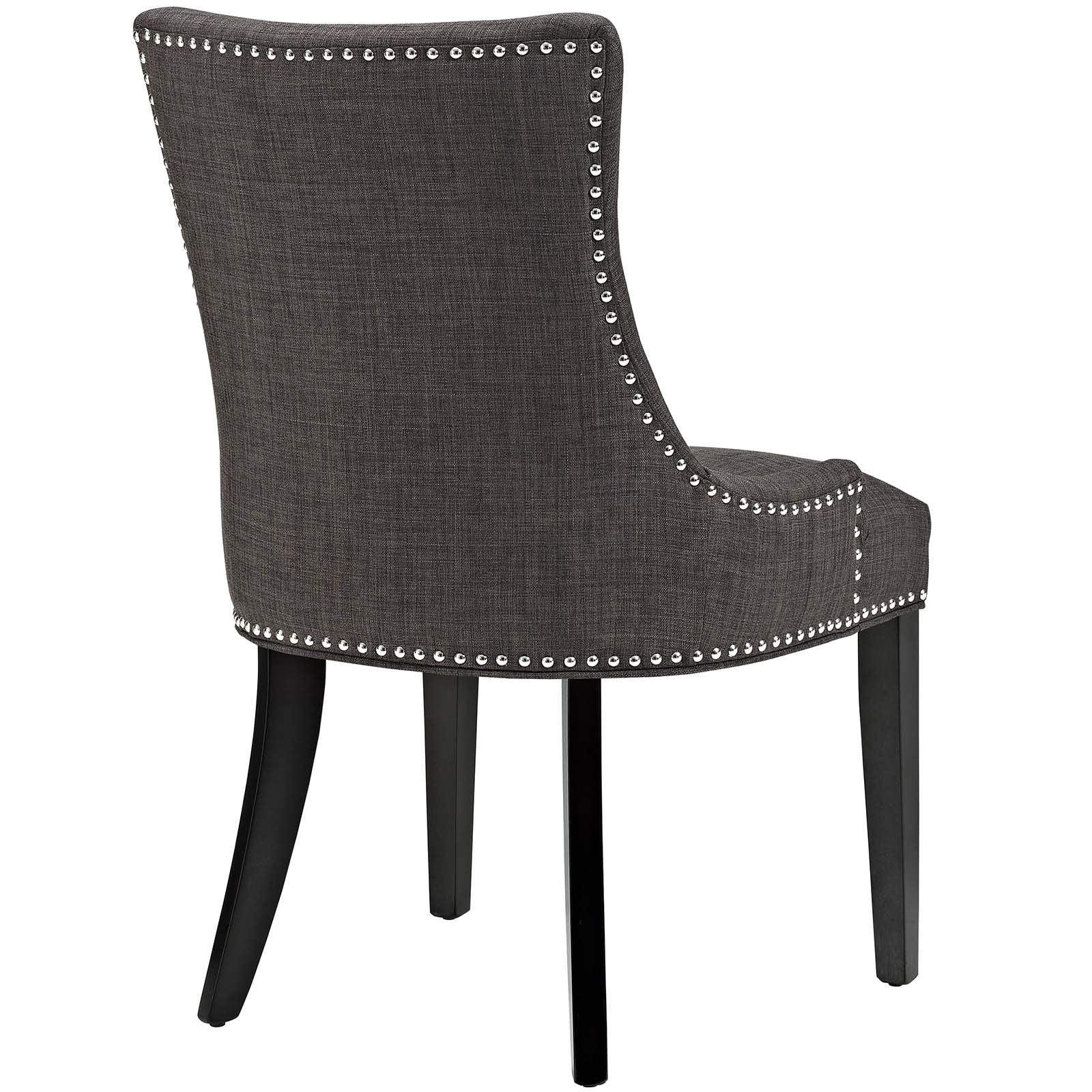home office desk chairs | CasaFoyer Marquis Dining Side Chair Set of 4 | Stylish Hourglass Back | Nailhead Trim | Non-Marking Foot Caps | Tapered Wood Legs | High-Quality Polyester Fabric | Perfect for Modern & Traditional Dining Rooms | casafoyer.myshopify.com