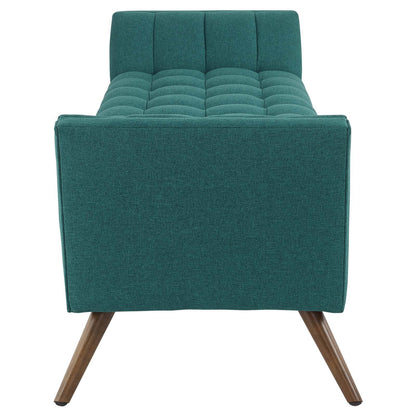 ottomans | CasaFoyer Response Collection Tufted Upholstered Bench - Teal | Meticulously Crafted | Comfortable & Elegant Design | Perfect for Relaxation & Vibrant Spaces | casafoyer.myshopify.com