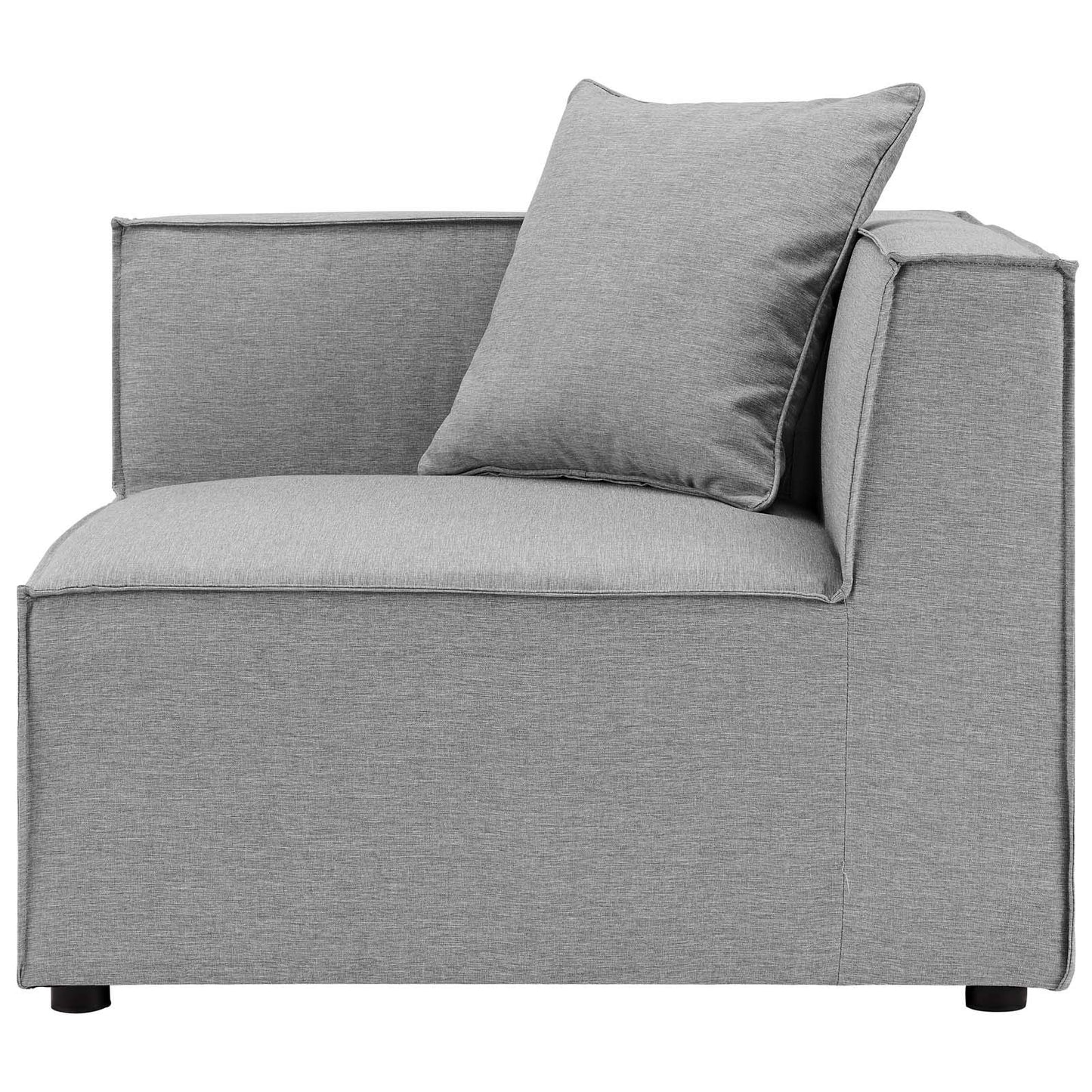 kitchen and dining room sets | CasaFoyer Outdoor Patio Saybrook Upholstered Sofa | Weather Resistant | Comfortable & Stylish | 4-Piece Sectional Sofa Collection | Gray | casafoyer.myshopify.com