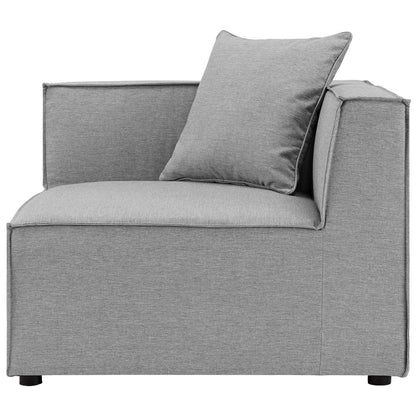 kitchen and dining room sets | CasaFoyer Outdoor Patio Saybrook Upholstered Sofa | Weather Resistant | Comfortable & Stylish | 4-Piece Sectional Sofa Collection | Gray | casafoyer.myshopify.com