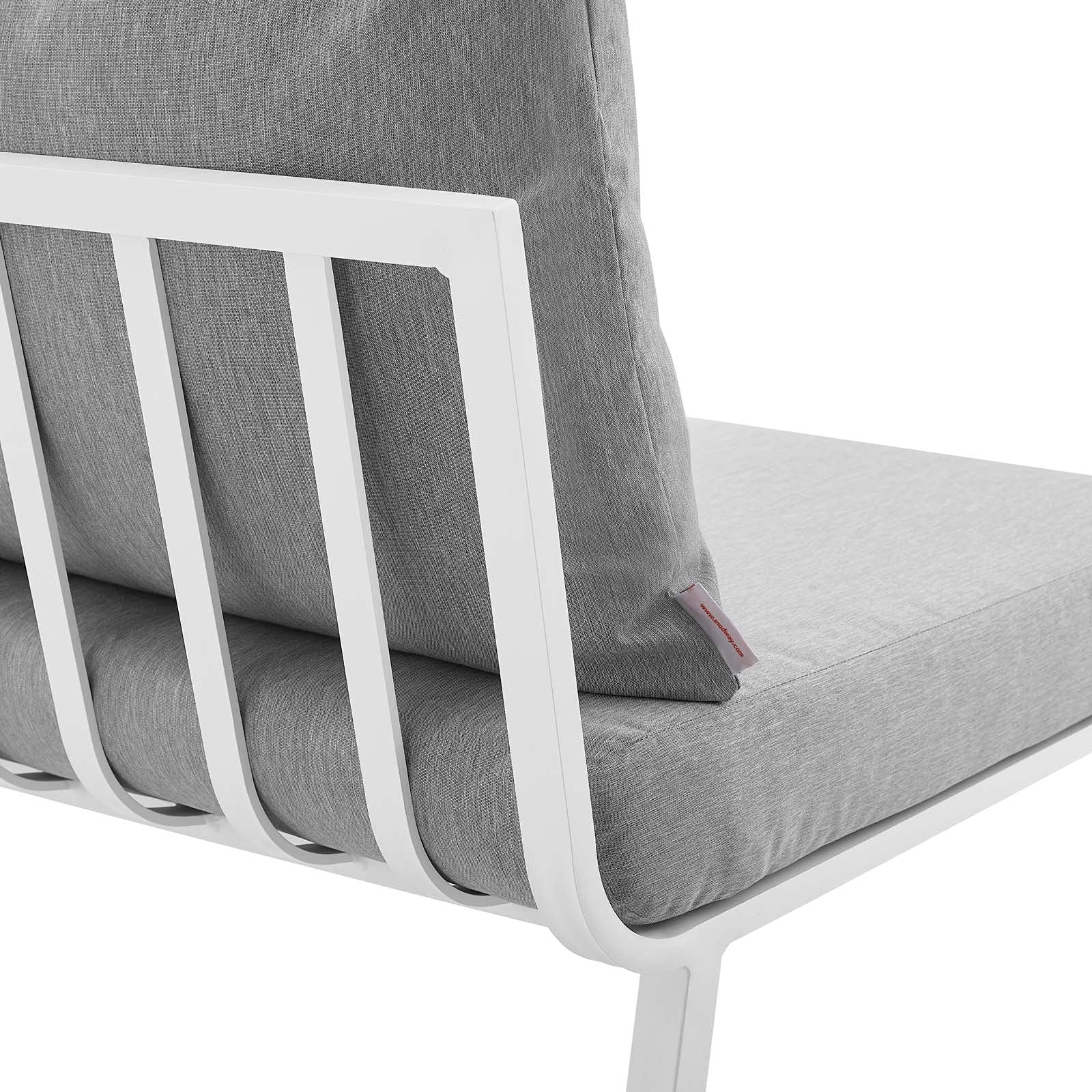 kitchen and dining room sets | CasaFoyer Riverside Outdoor Patio Aluminum 5 Piece Sectional | Coastal Design | UV-Resistant Cushions | Powder-Coated Frame | Perfect for Patio, Backyard, Balcony | casafoyer.myshopify.com