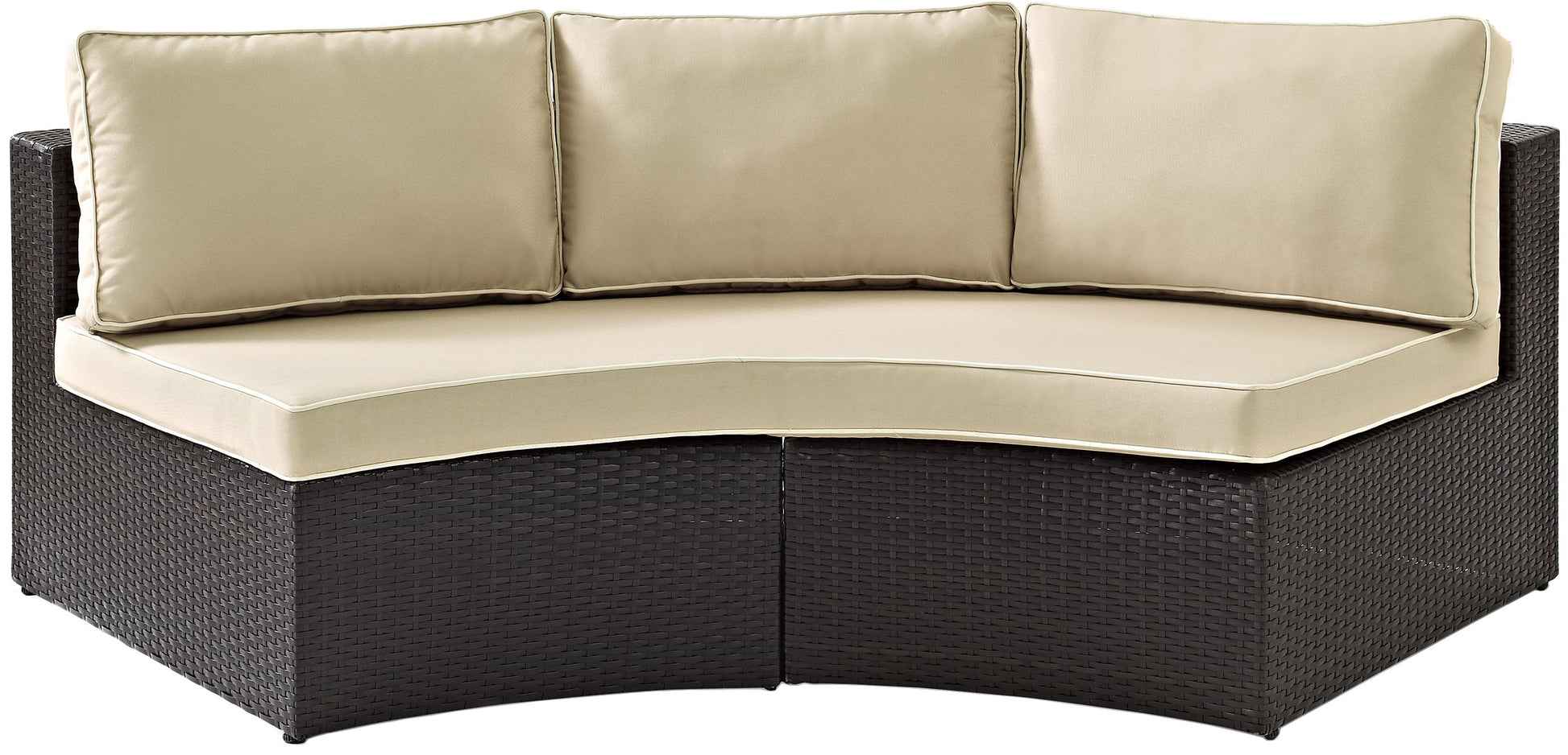 Patio Furniture Sets | Catalina Collection | Outdoor Wicker Sectional Sofa | Plush Cushions | Customizable Size & Shape | All-Weather & UV Resistant | casafoyer.myshopify.com