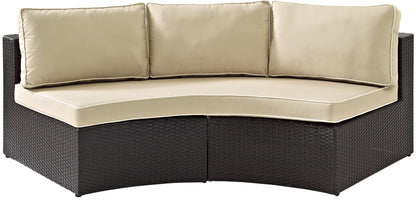 Patio Furniture Sets | Catalina Collection | Outdoor Wicker Sectional Sofa | Plush Cushions | Customizable Size & Shape | All-Weather & UV Resistant | casafoyer.myshopify.com
