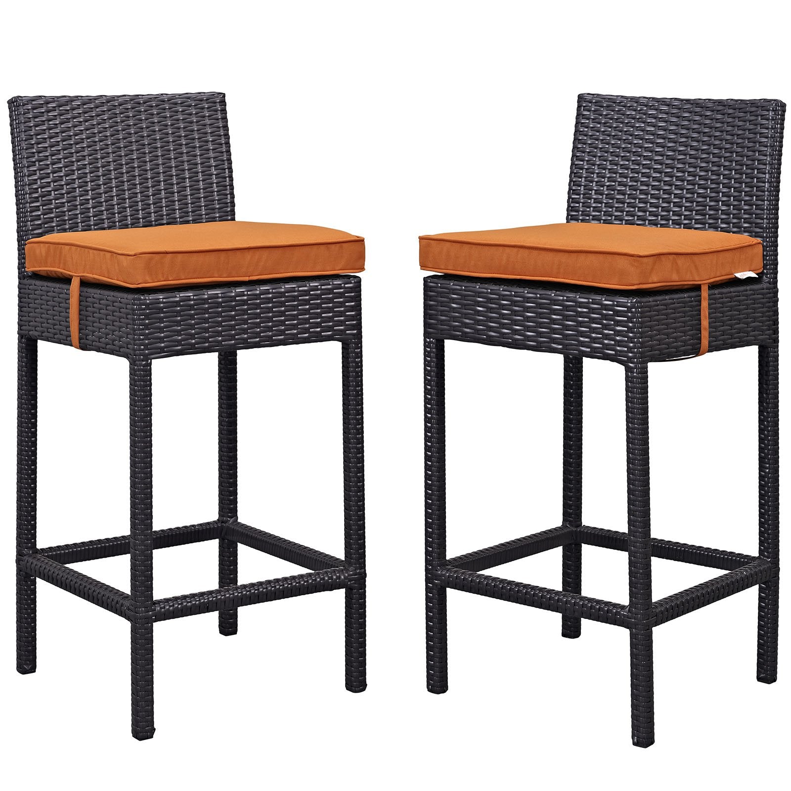 STOOL_SEATING | Lift Outdoor Patio Bar Stool Set | Wicker Rattan | Cushioned Seating | UV Resistant | All-Weather Design | Ideal for Relaxation & Outdoor Gatherings | casafoyer.myshopify.com