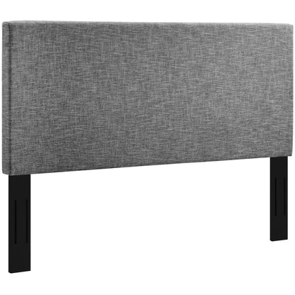 Bed | CasaFoyer Taylor Full/Queen Headboard | Elegant Linen Fabric Upholstery | Sturdy Frame | Adjustable Height | Perfect for Full and Queen Beds | Cozy and Luxurious Addition to Any Space | casafoyer.myshopify.com