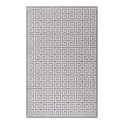 Carpet & Rugs | CasaFoyer Freydis Greek Key Area Rug | 5x8 | Soft & Stain-Resistant | Ideal for High-Traffic Areas | Traditional & Contemporary Decor | casafoyer.myshopify.com