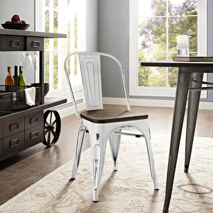 Chair | Promenade Vintage Distressed Bamboo Side Chair | Exquisite Design | Unique Interiors | casafoyer.myshopify.com