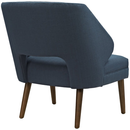 home office desk chairs | CasaFoyer Dock Armchair | Mid-Century Inspired | Vibrant Design | Polyester Upholstery | Dark Walnut Legs | Ideal for Contemporary & Eclectic Spaces | Includes 1 Armchair | casafoyer.myshopify.com