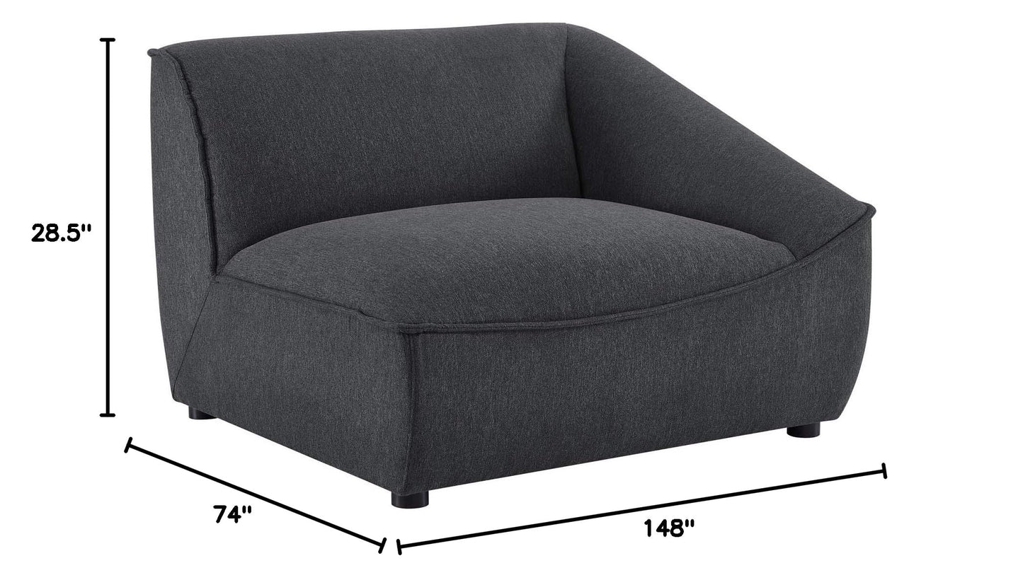 kitchen and dining room sets | CasaFoyer Comprise Upholstered 6-Piece Living Room Set | Stylish Sofa, Ottomans | French Piping, Plush Seating | Polyester Upholstery | Solid Wood, Sturdy Legs | casafoyer.myshopify.com