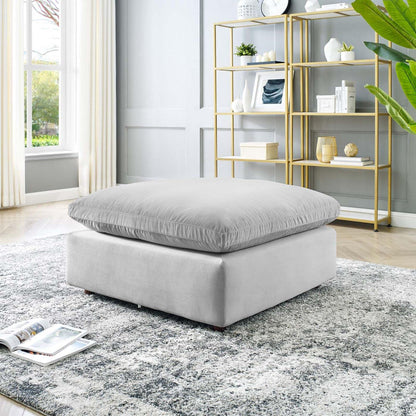 kitchen and dining room sets | CasaFoyer Commix Ottoman | Luxurious Cozy Haven | Stain-Resistant Velvet | Solid Wood Construction | Foam Padded | Down Feather Cushions | Lounge in Style | casafoyer.myshopify.com