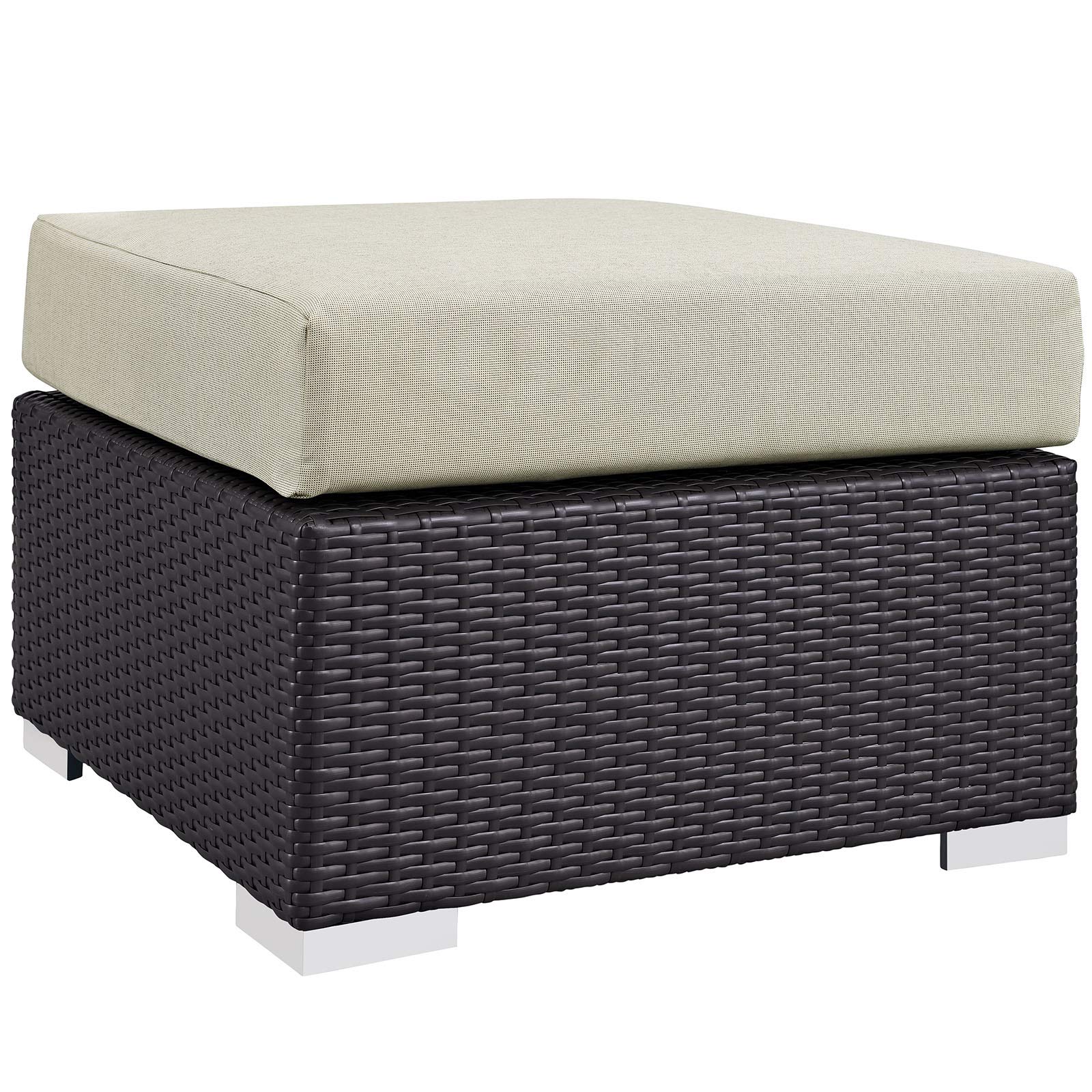 kitchen and dining room sets | CasaFoyer Convene Outdoor Sectional Set | Durable Rattan Weave | Weather-Resistant Cushions | Versatile Furniture for Patio, Backyard, Poolside | Includes Armless Chair, Coffee Table, Ottoman, 2 Corner Chairs | casafoyer.myshopify.com