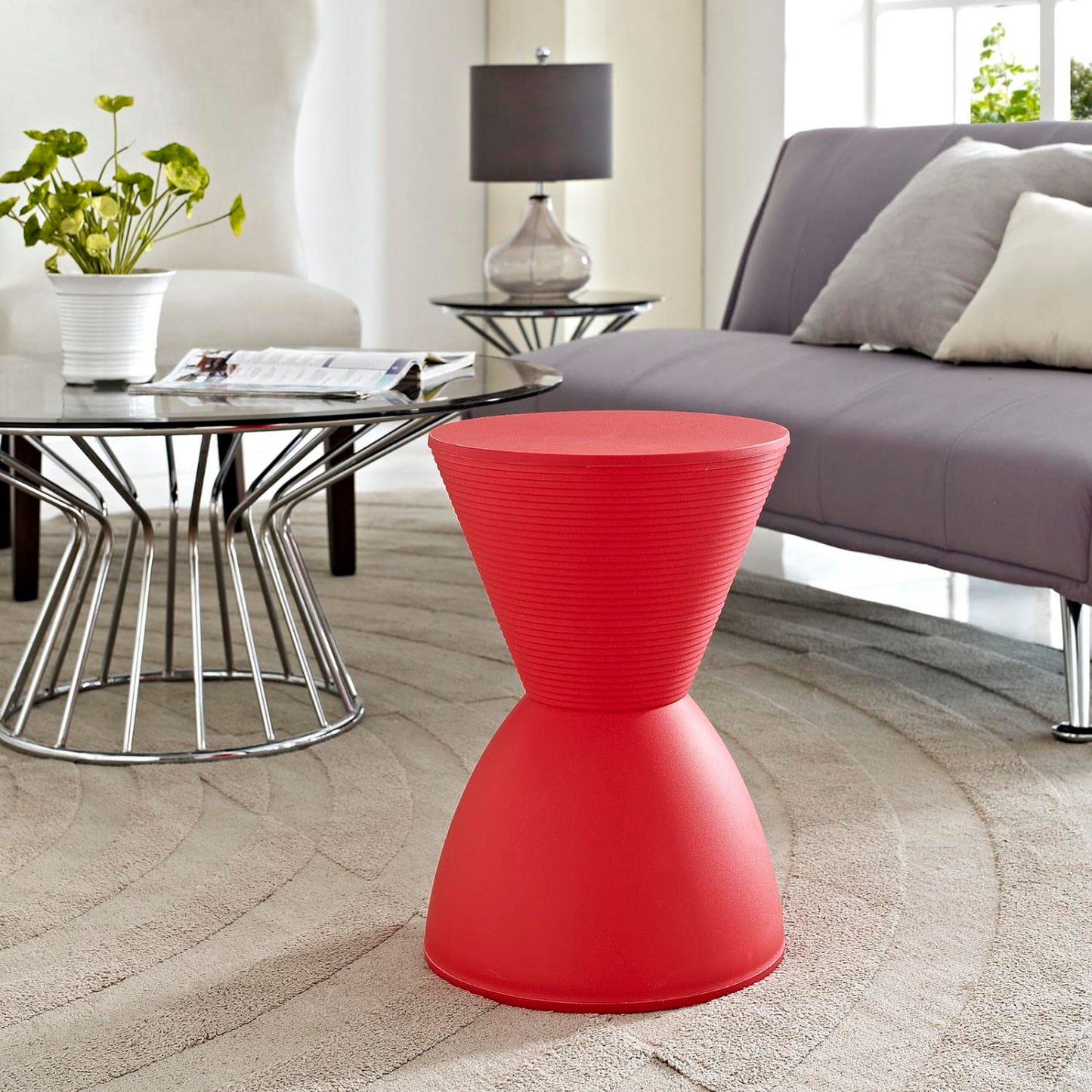 STOOL_SEATING | Haste Stool | Transcendent Time & Space | Versatile & Stylish | Durable Polypropylene | Multi-Purpose Design | No Assembly | Indoor/Outdoor | casafoyer.myshopify.com