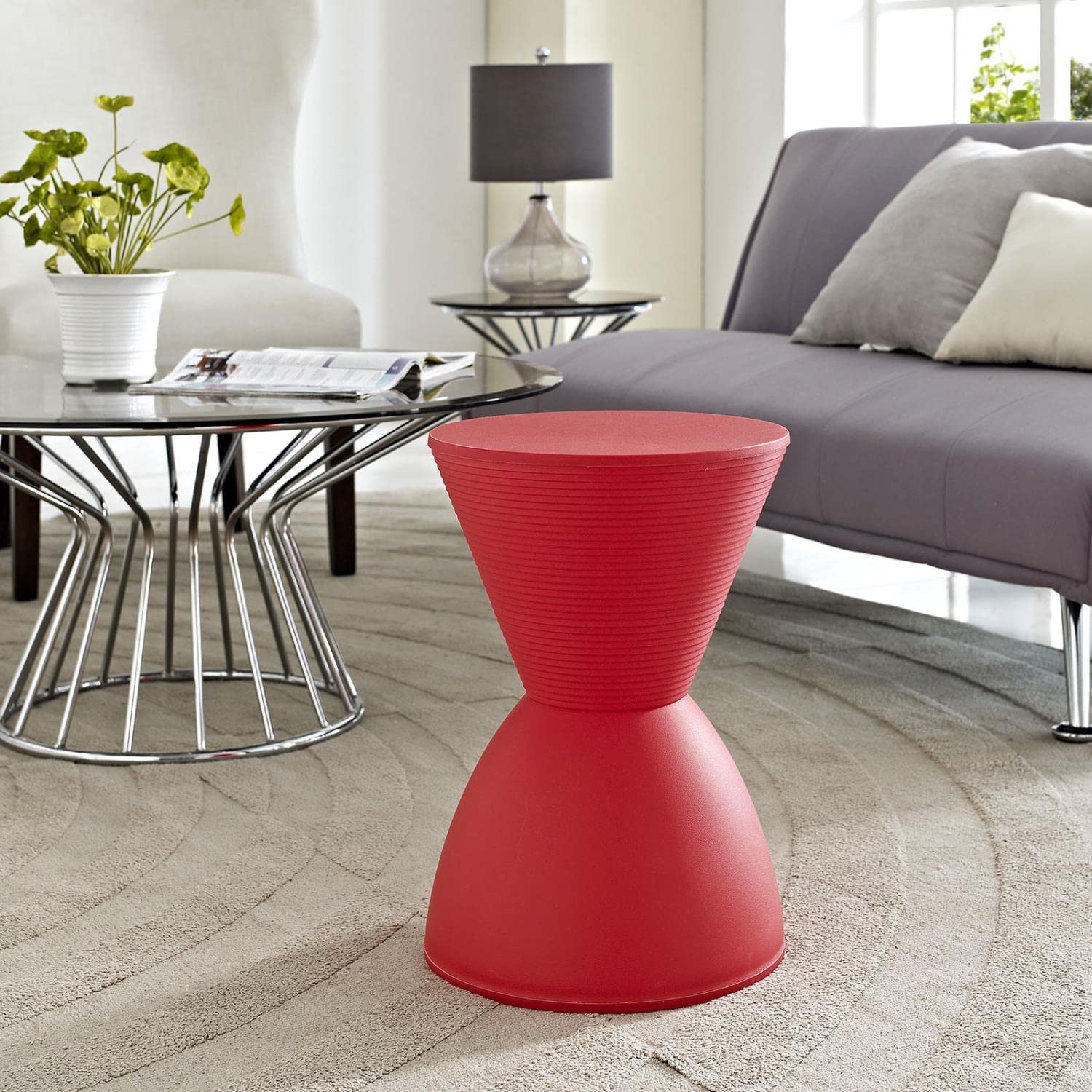 STOOL_SEATING | Haste Stool | Transcendent Time & Space | Versatile & Stylish | Durable Polypropylene | Multi-Purpose Design | No Assembly | Indoor/Outdoor | casafoyer.myshopify.com