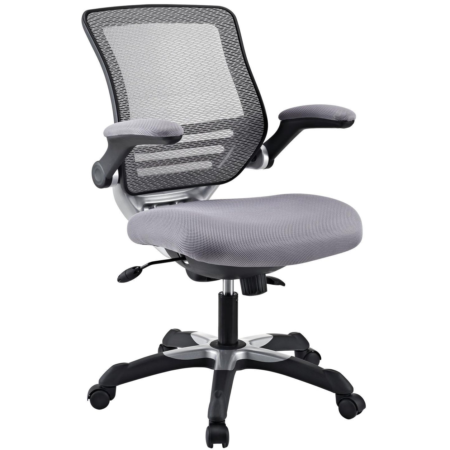 home office desk chairs | CasaFoyer Edge Office Chair | Revolutionary Functional Comfort | State-of-the-Art Ergonomics | Customizable Behavior | Mesh Fabric Seat | Gray | casafoyer.myshopify.com